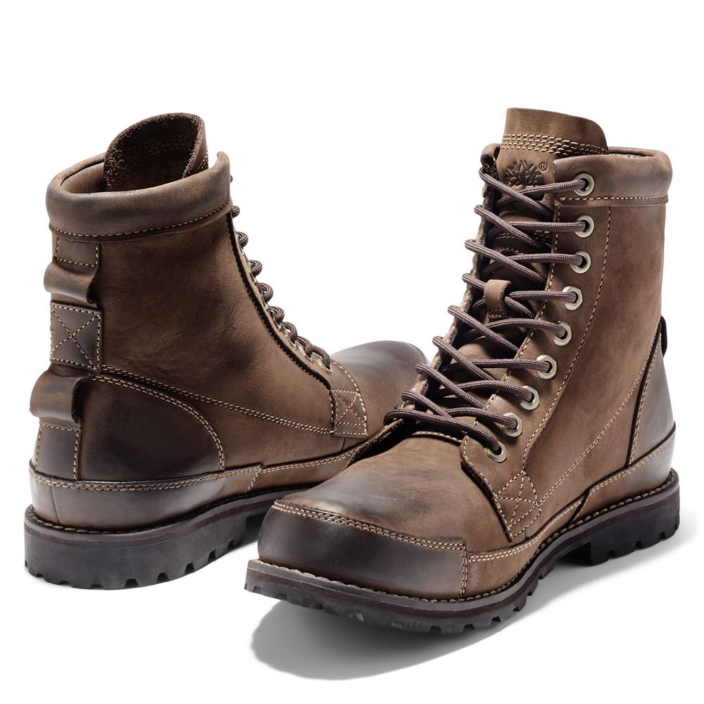 Botas Masculino - Timberland 6-Inch Earthkeepers® Original - XZVUG5173 - Marrom Escuro
